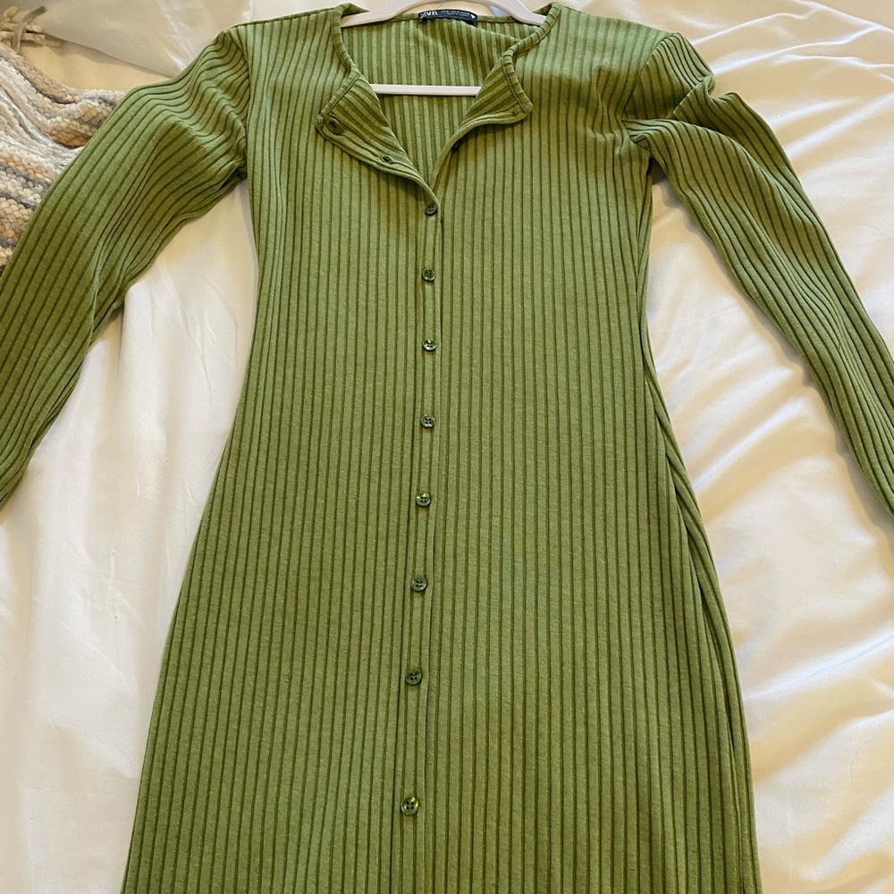 Ribbed zara dress
